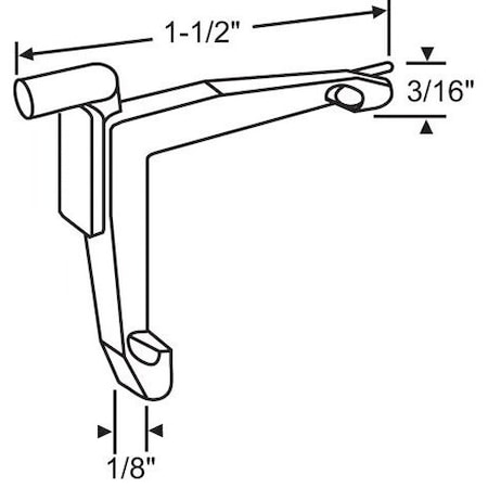 Strybuc Nylon Corner Key 46-17